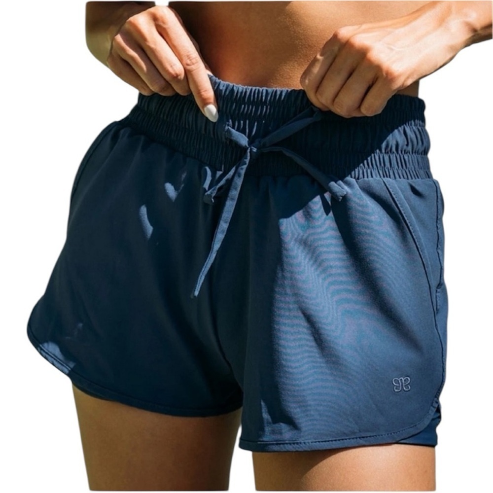 Albion Indigo Lunge Shorts. Size XSmall. New With Tags.